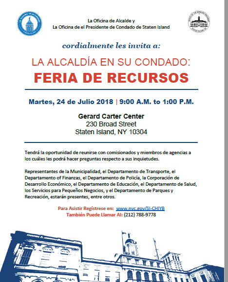 city resource fair en espanol 2018.